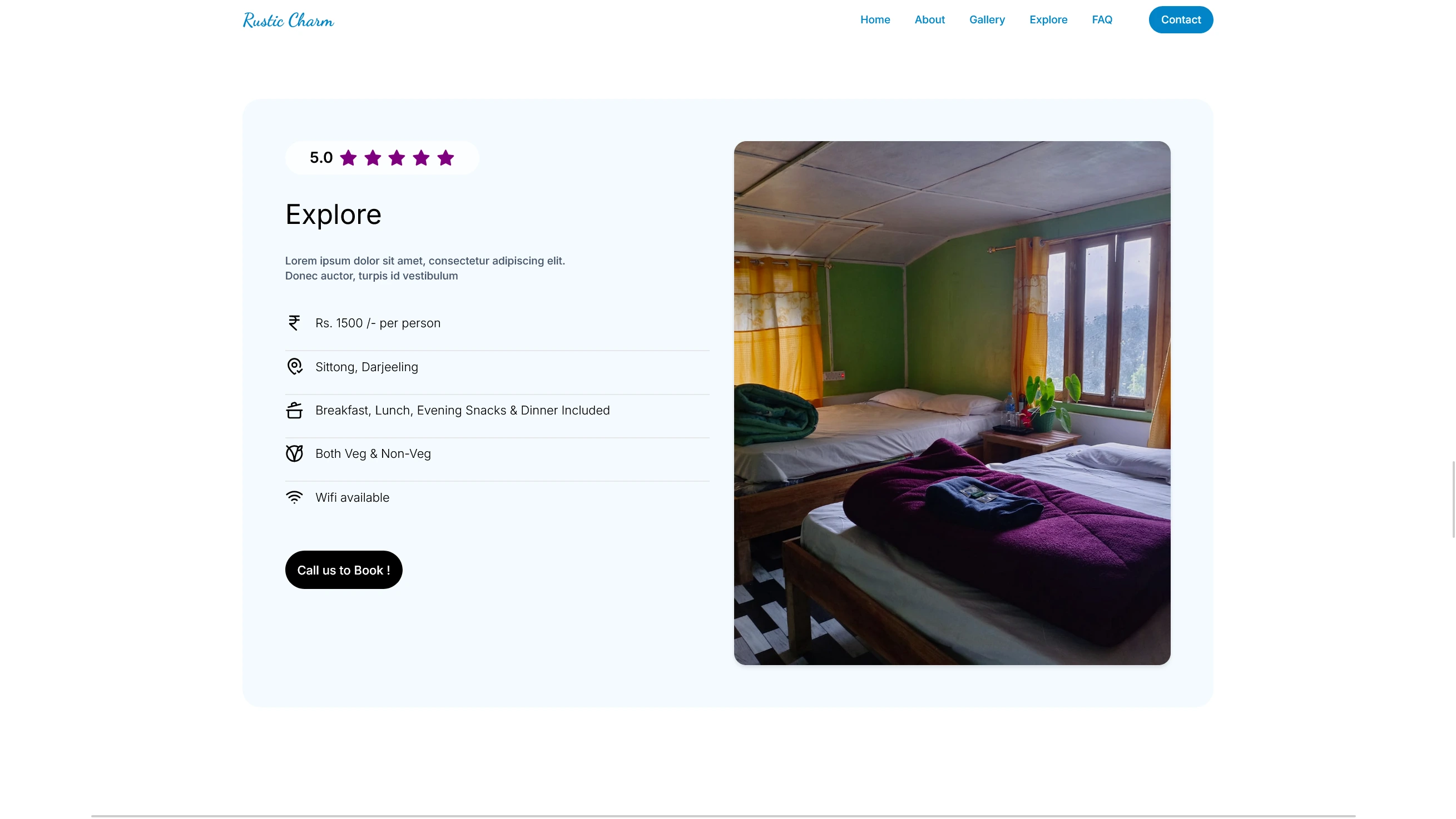 Rustic Charm Homestay preview 2